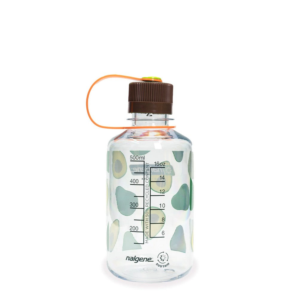 Nalgene Sustain Narrow Mouth Bottle 500 ml – Avocado Print
