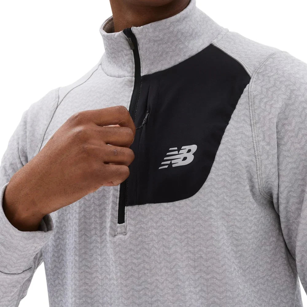 Chandail New Balance Heat Grid Half Zip (hommes)