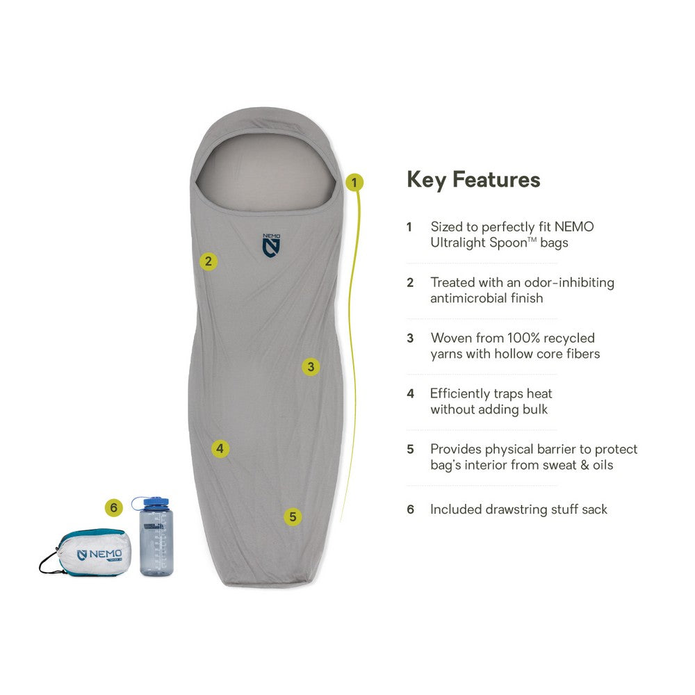 Nemo Tracer Blaze Sleeping Bag Liner - Regular