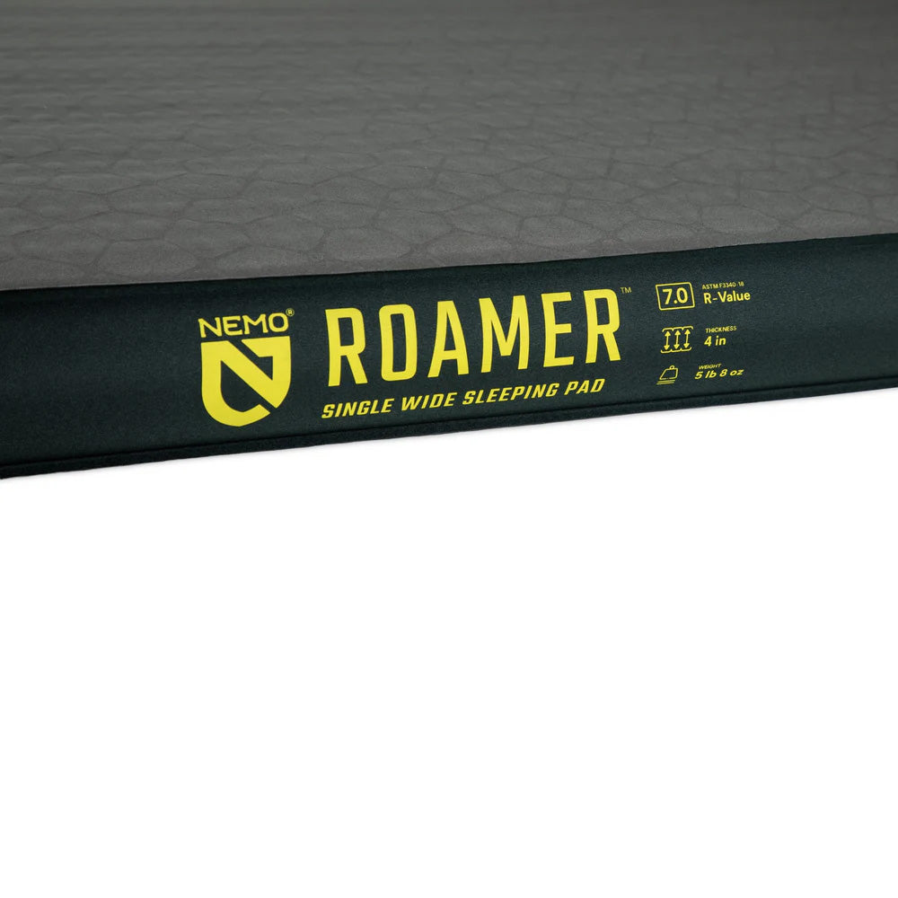 Nemo Roamer Self-Inflating Sleeping Pad – Single Wide
