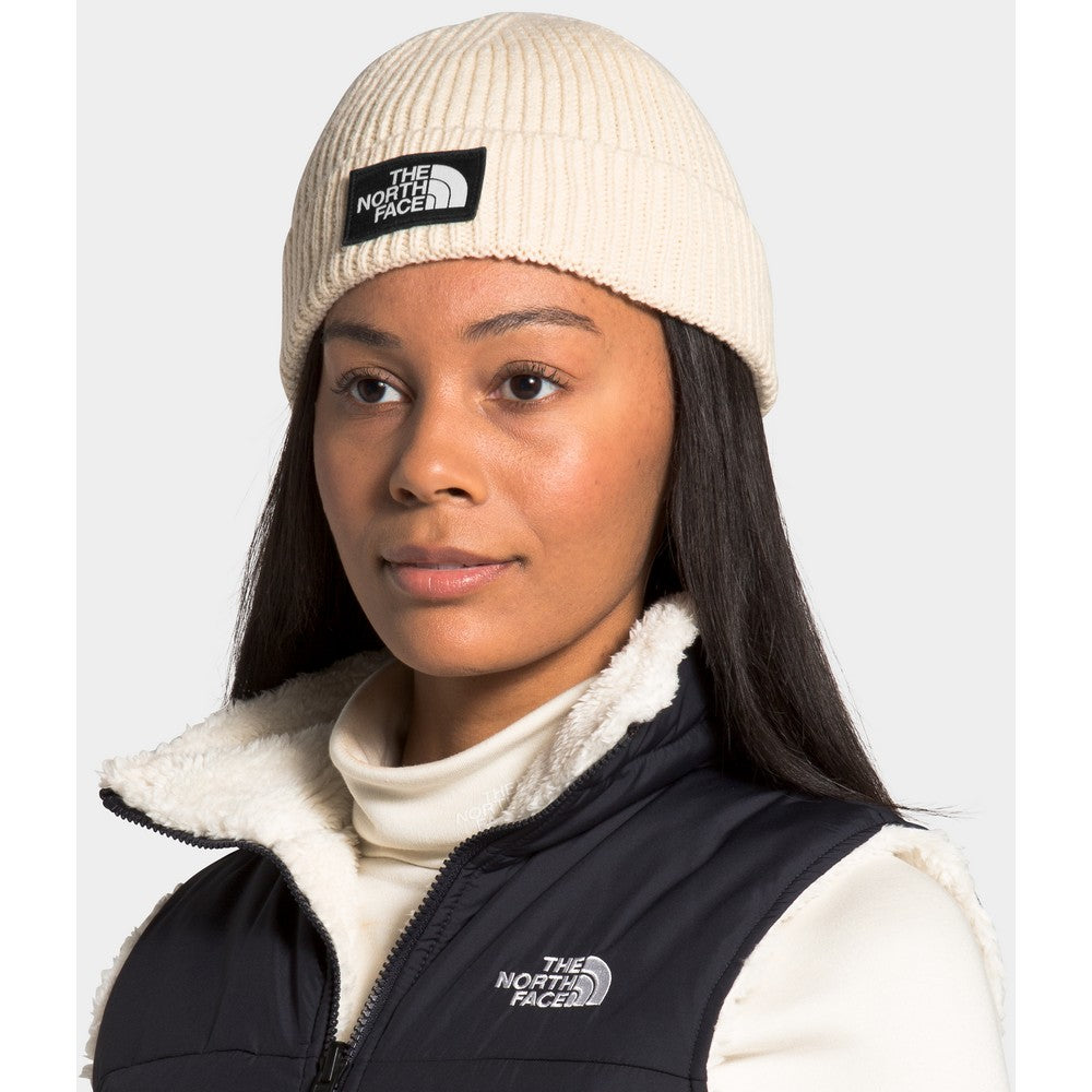 The North Face Logo Box Cuffed Beanie