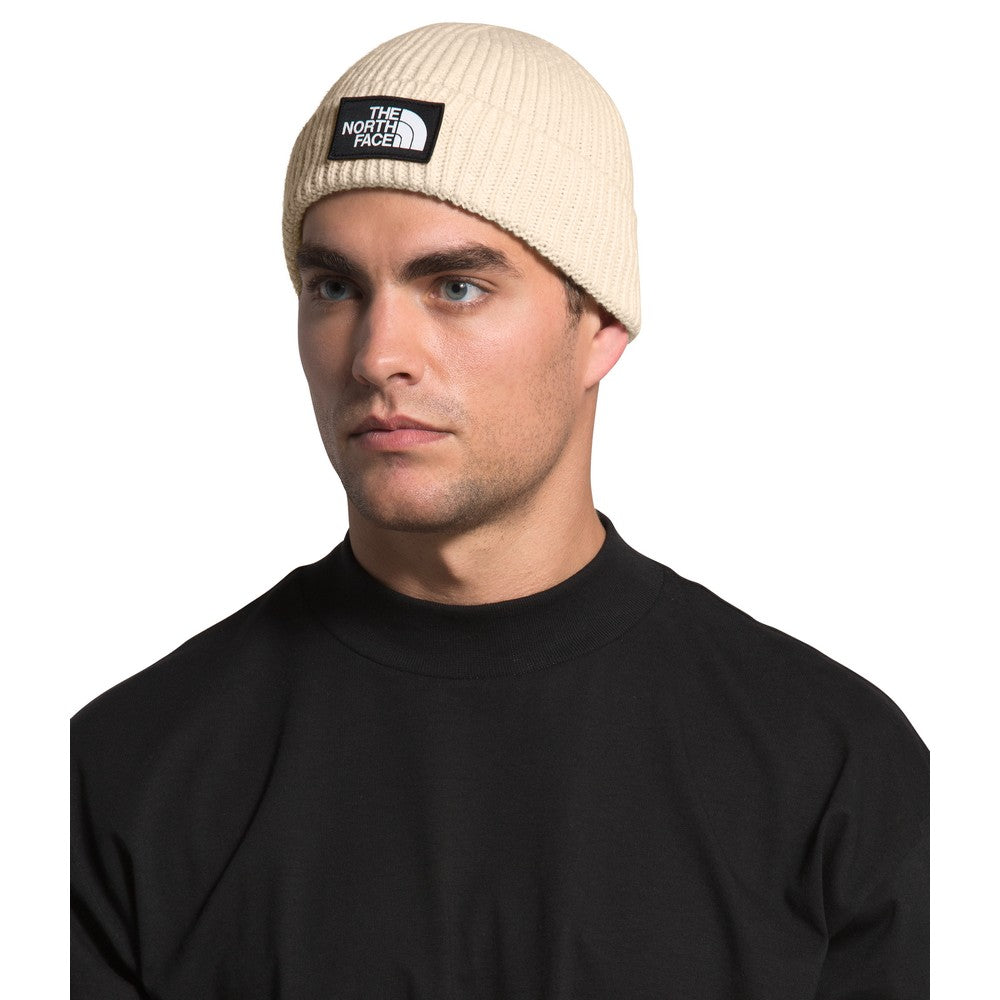 The North Face Logo Box Cuffed Beanie