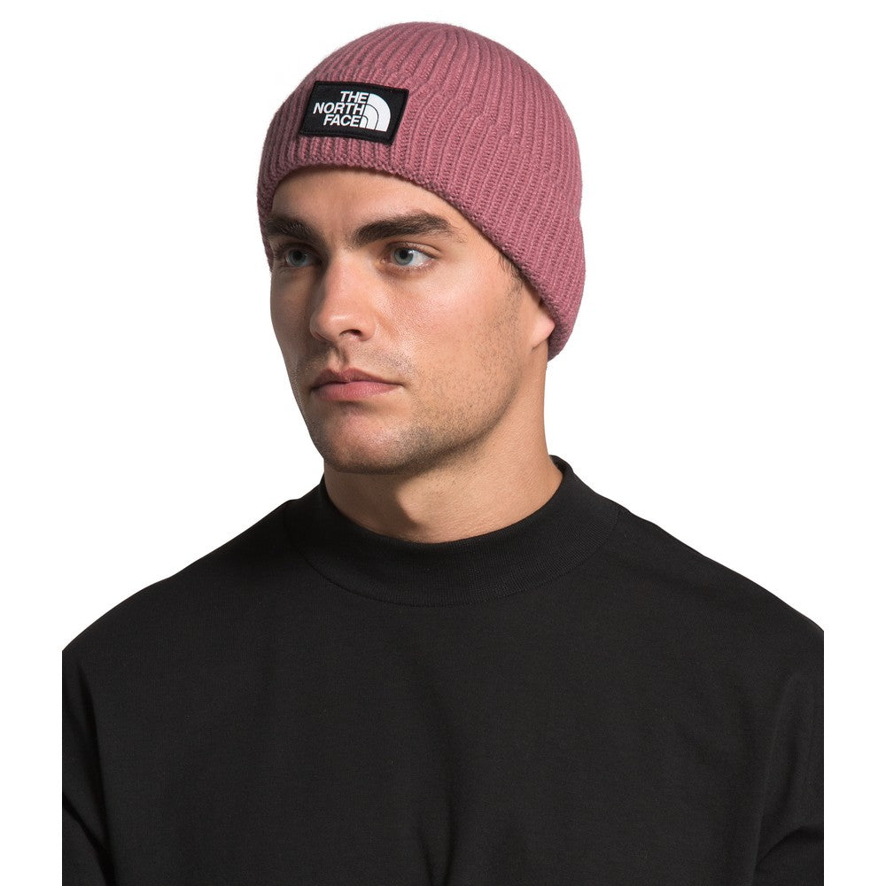 The North Face Logo Box Cuffed Beanie