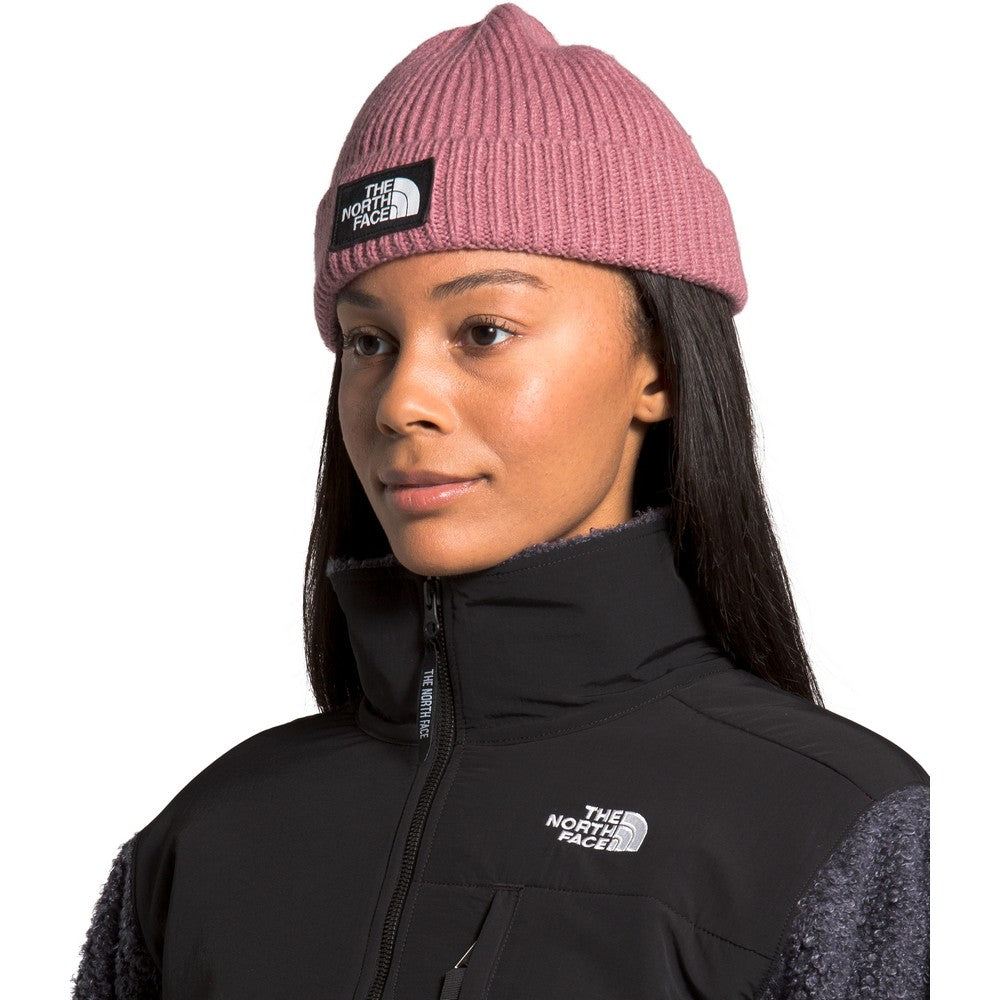 The North Face Logo Box Cuffed Beanie
