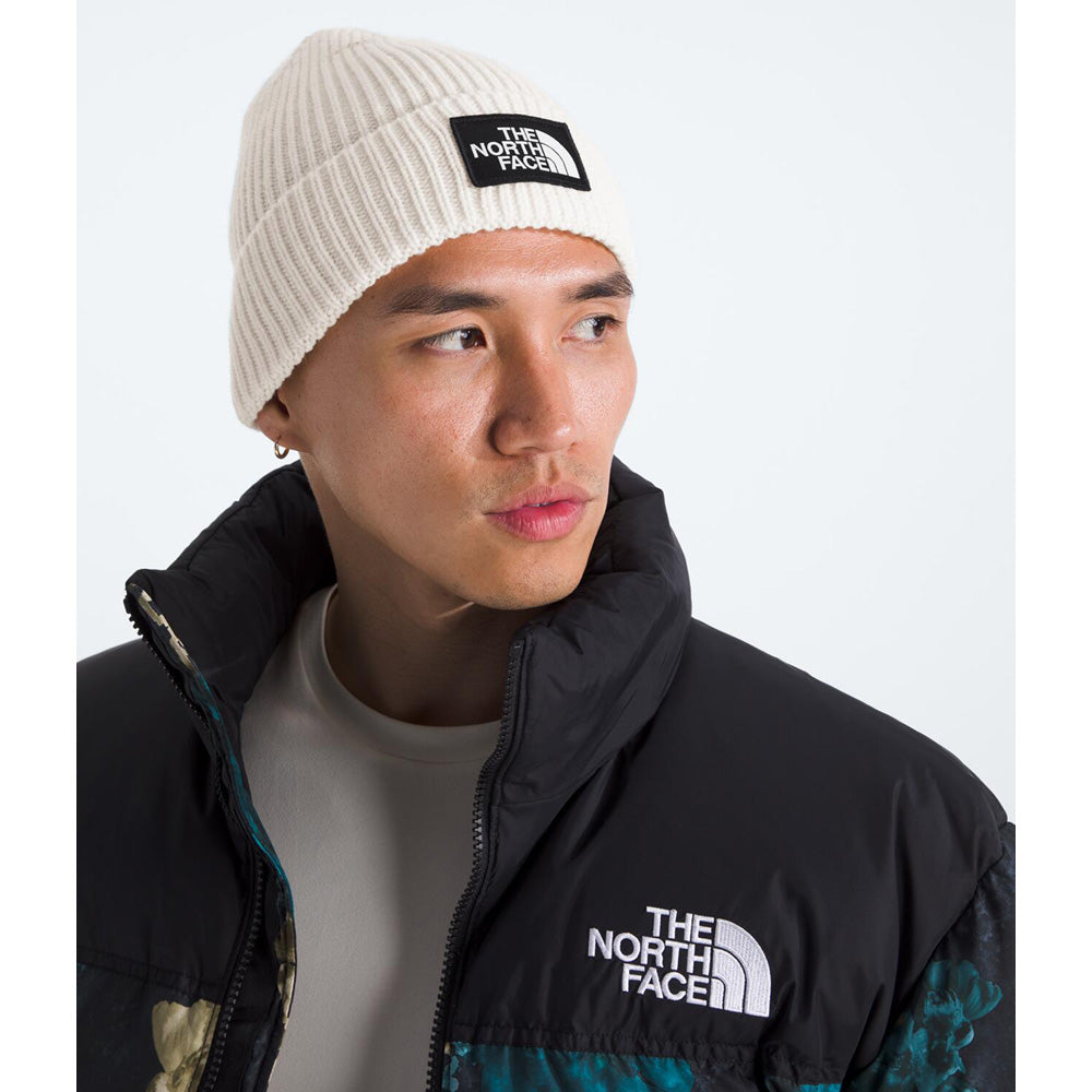 The North Face Logo Box Cuffed Beanie