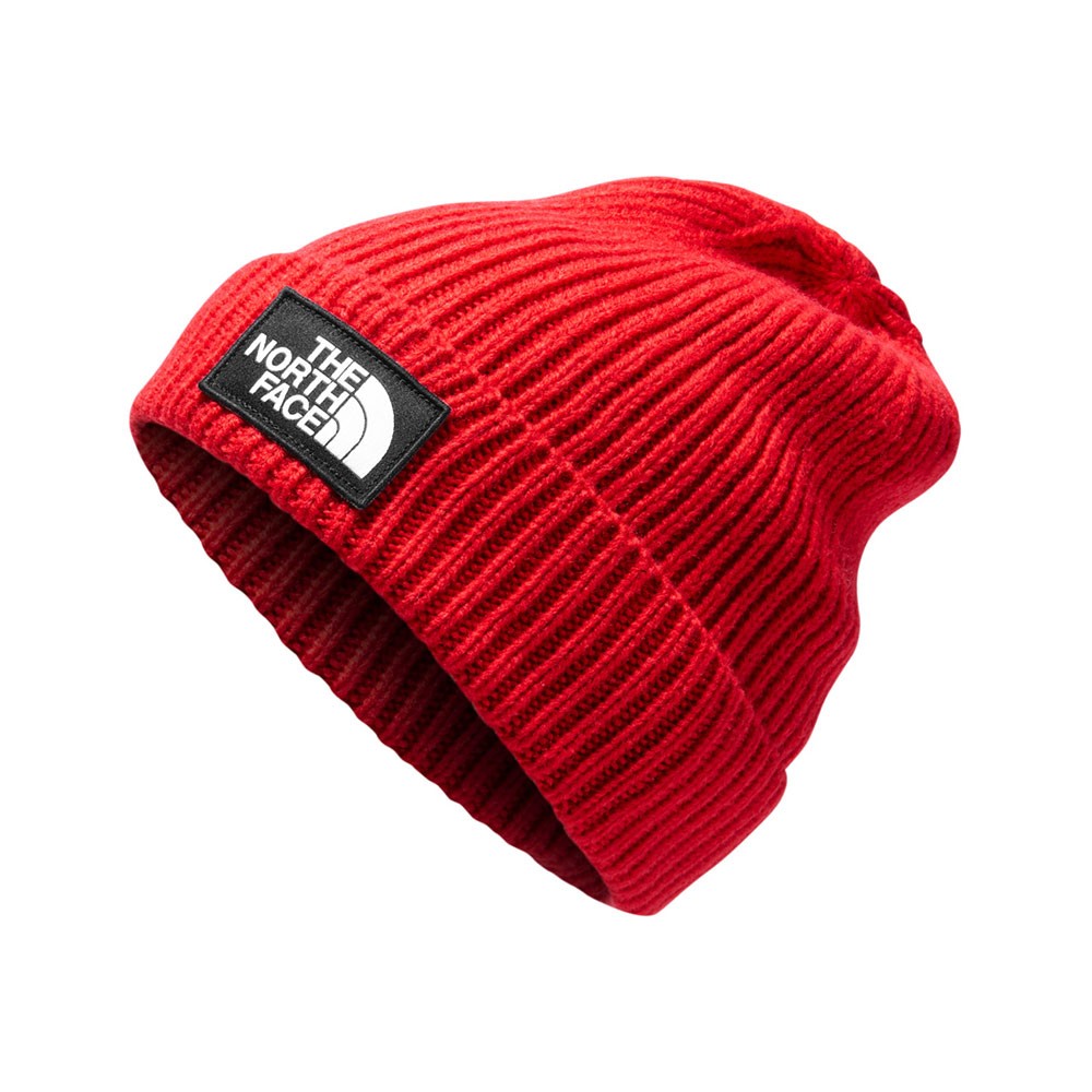 The North Face Logo Box Cuffed Beanie
