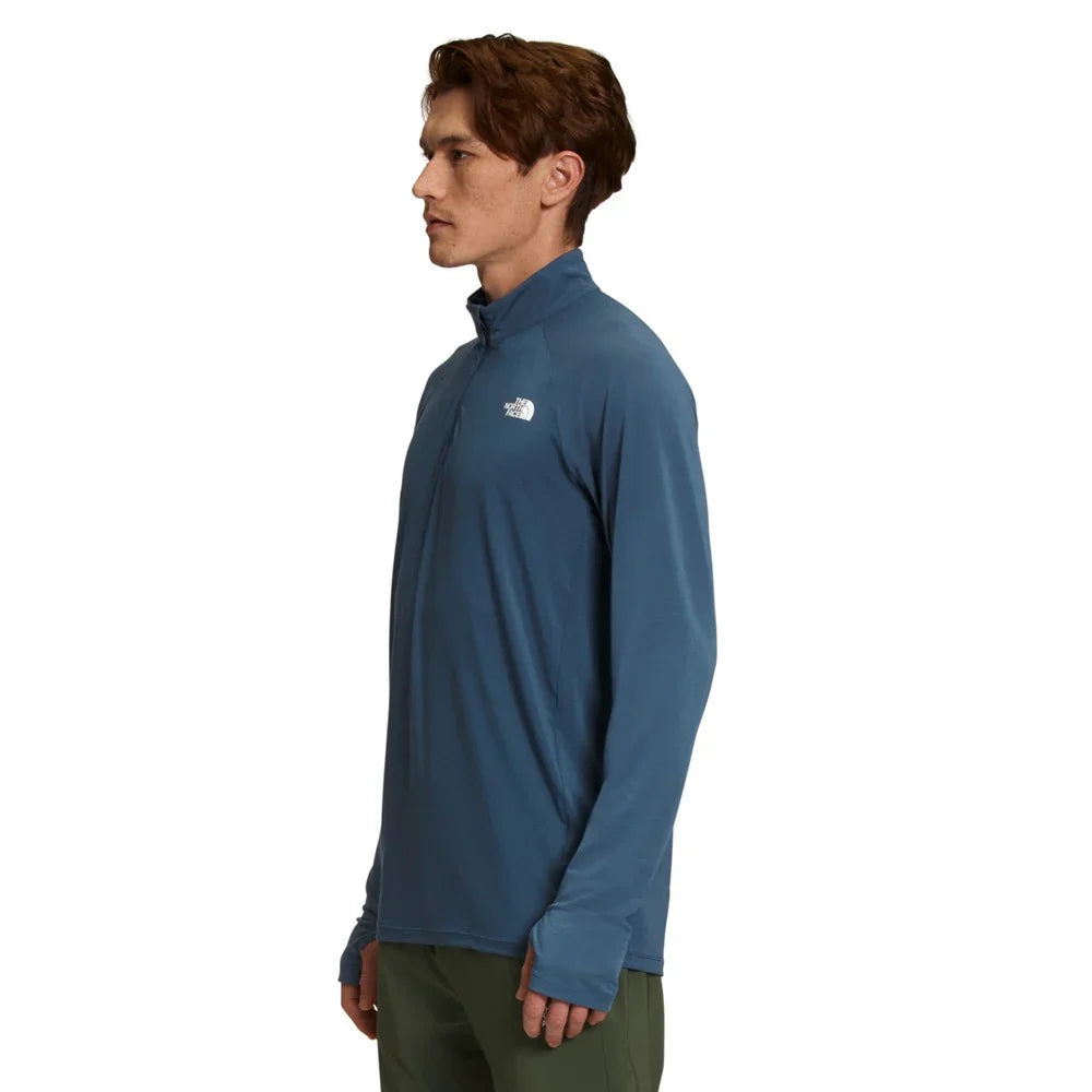 Chandail à manches longues The North Face Wander 1/4 Zip (hommes)