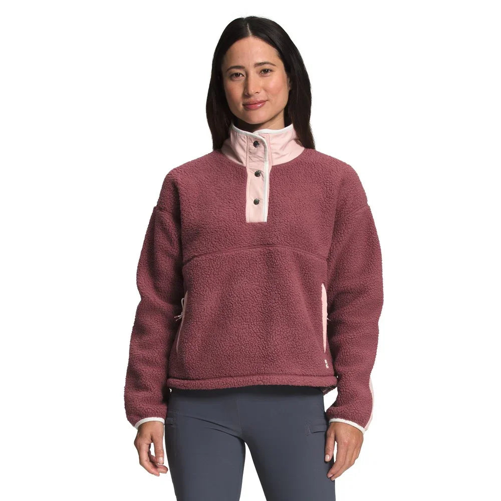 Chandail en laine polaire The North Face Cragmont 1/4 Snap (femmes)
