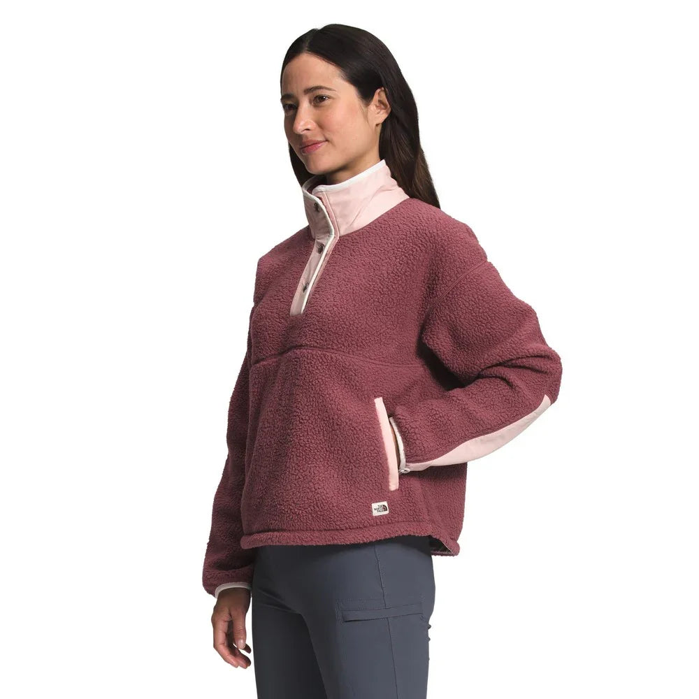 Chandail en laine polaire The North Face Cragmont 1/4 Snap (femmes)