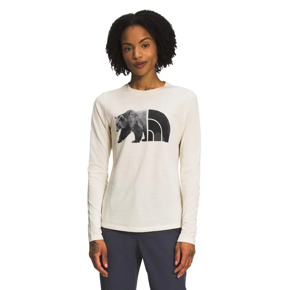 Chandail à manches longues The North Face Tri-Blend Bear (femmes)