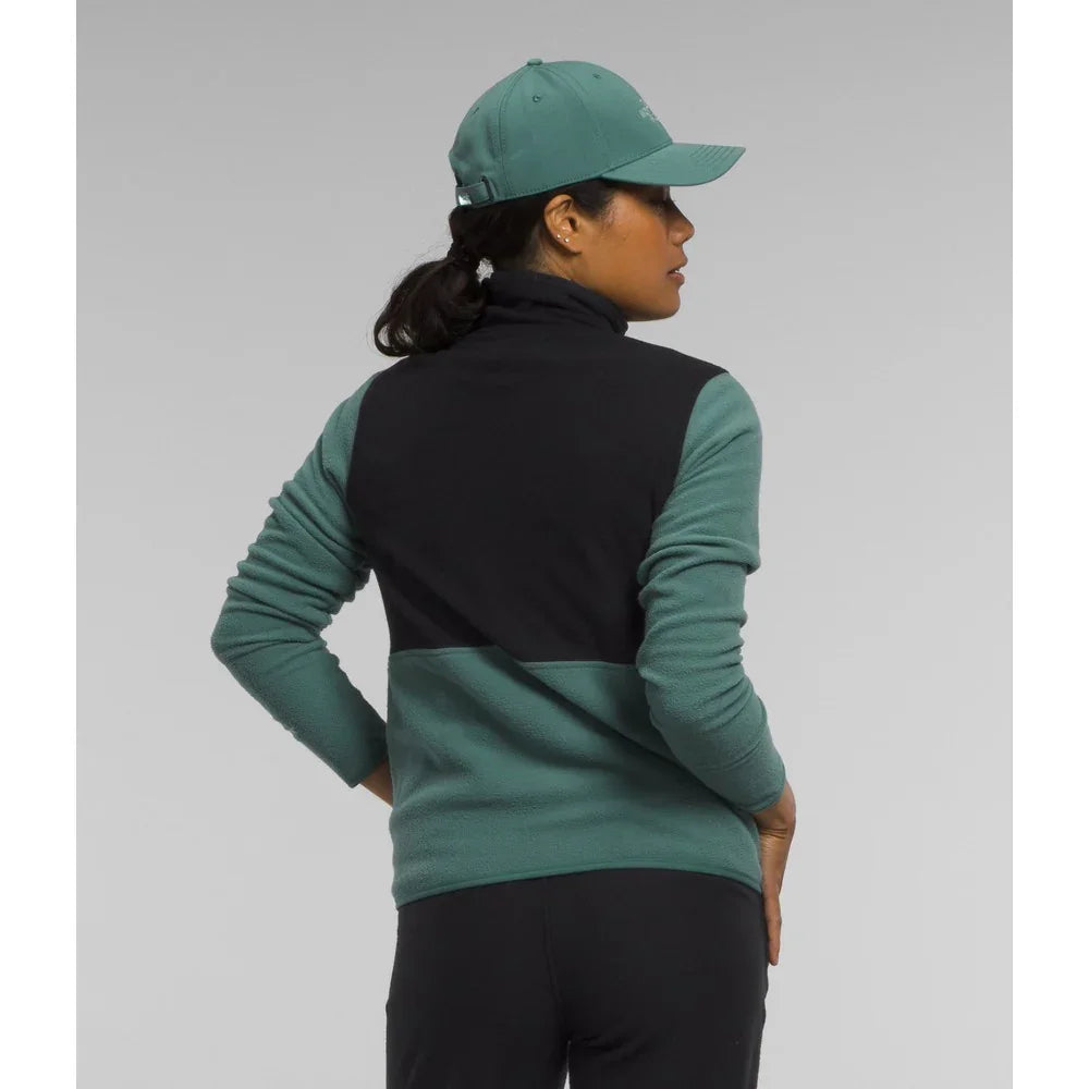 Chandail en laine polaire The North Face Alpine Polartec 100 ½ Snap (femmes)