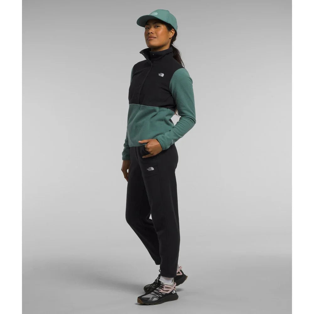 Chandail en laine polaire The North Face Alpine Polartec 100 ½ Snap (femmes)