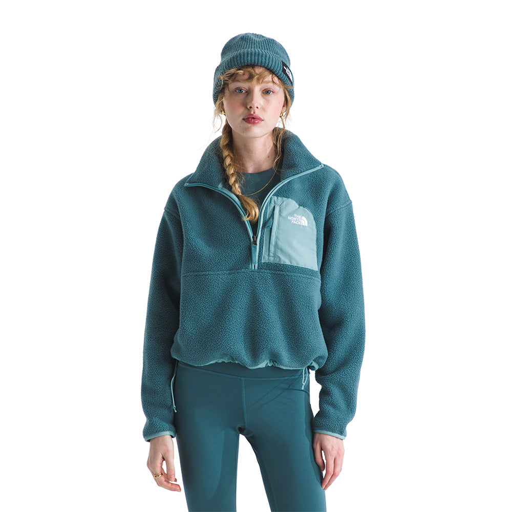 Manteau en laine polaire The North Face Yumiori Off Peak Half-Zip (femmes)