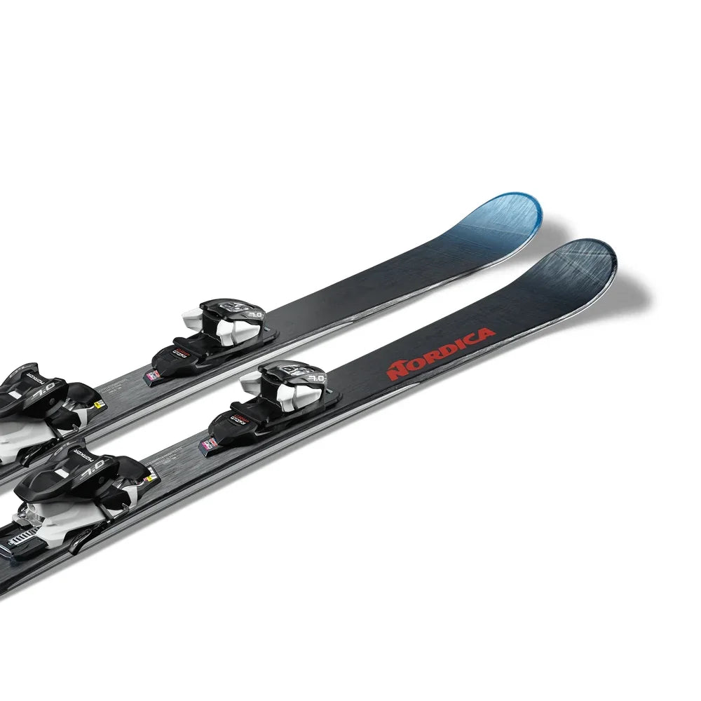 Nordica Juniors' Unleashed J Alpine Skis with JR 7.0 FDT WB Bindings