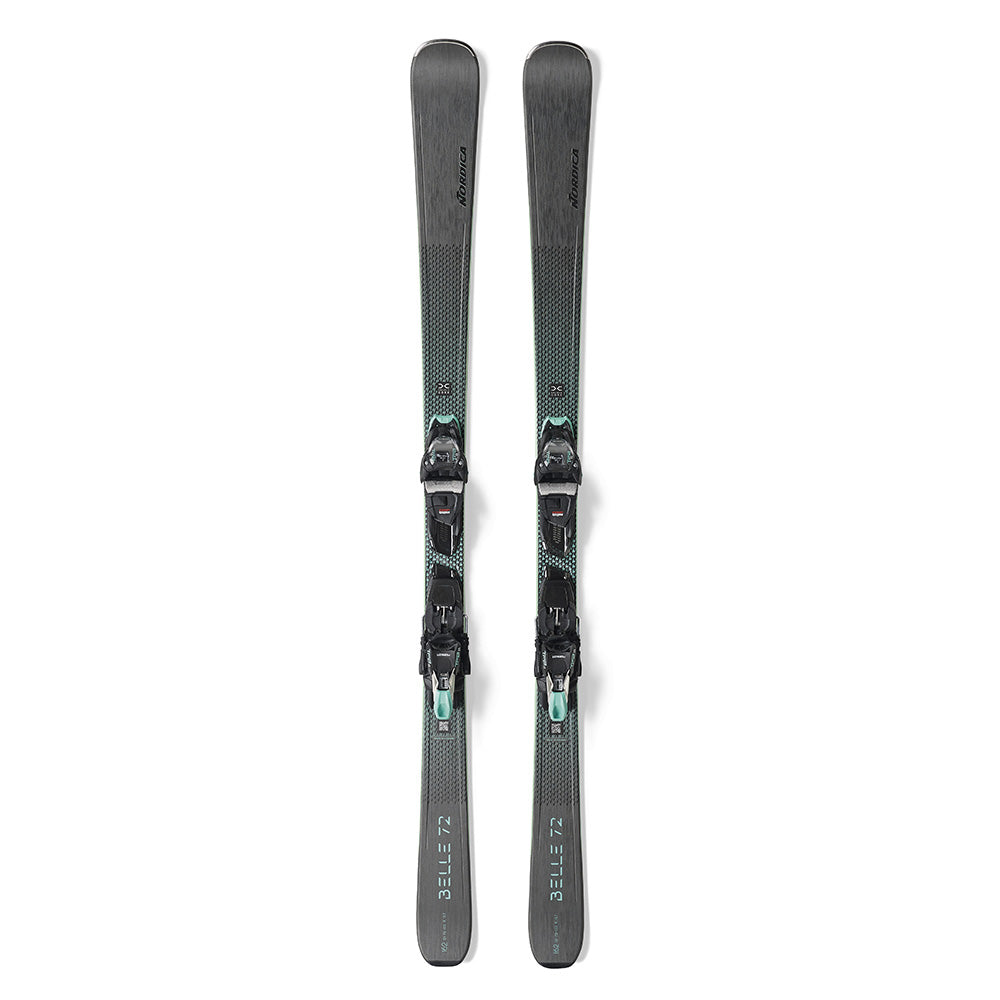 Skis alpins Nordica Belle DC 72 FDT avec fixations TP2 LT 11 FDT (femmes)