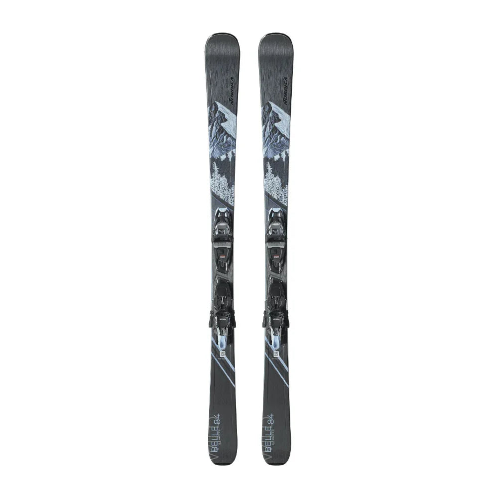 Skis alpins Nordica Wild Belle DC 84 avec fixation TP2 Light 11 FDT