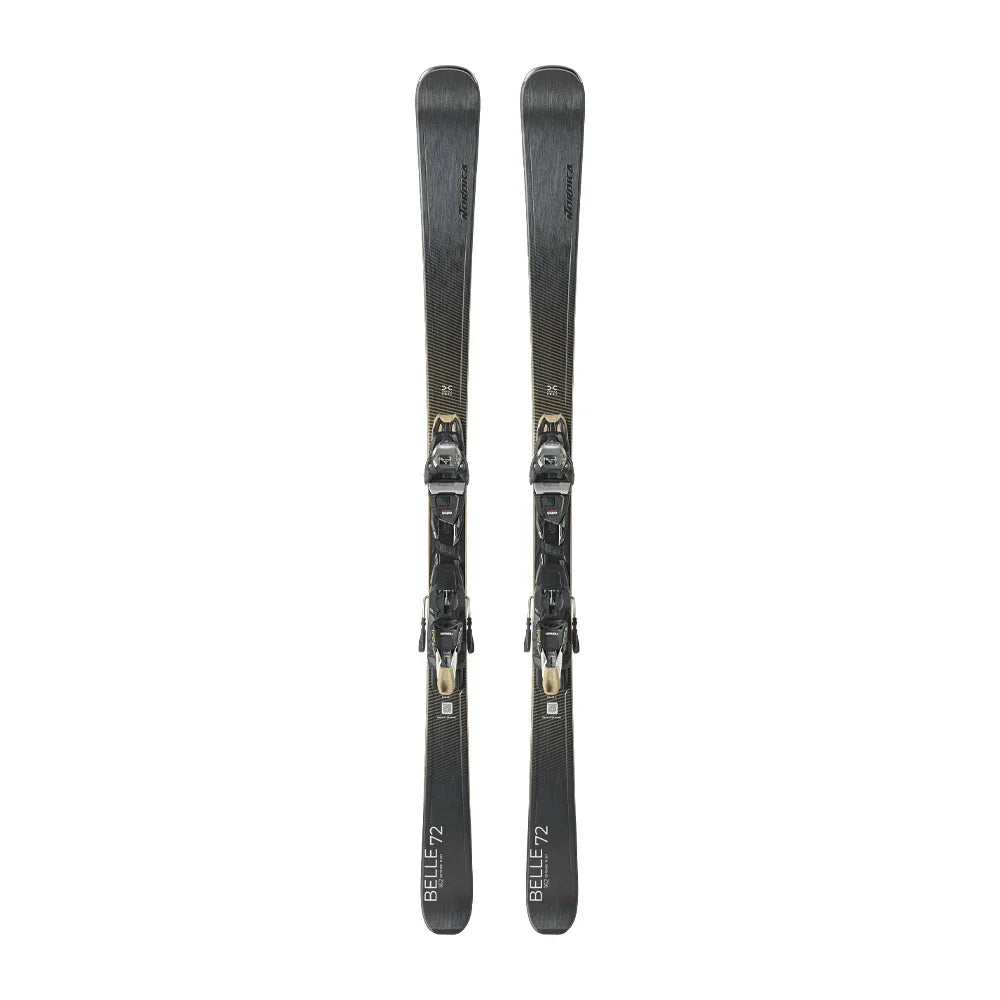 Skis alpins Nordica Belle DC 72 avec fixation TP2 Light 11 FDT