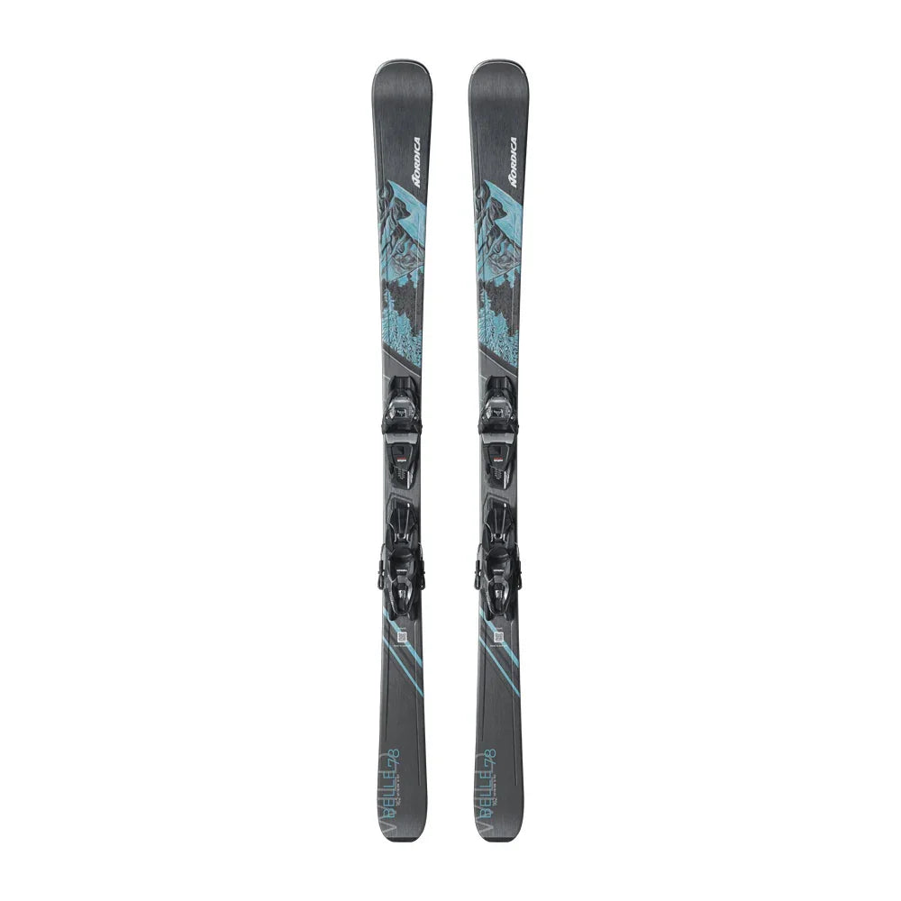 Skis alpins Nordica Wild Belle 78 avec fixation TP2 Compact 10 FDT