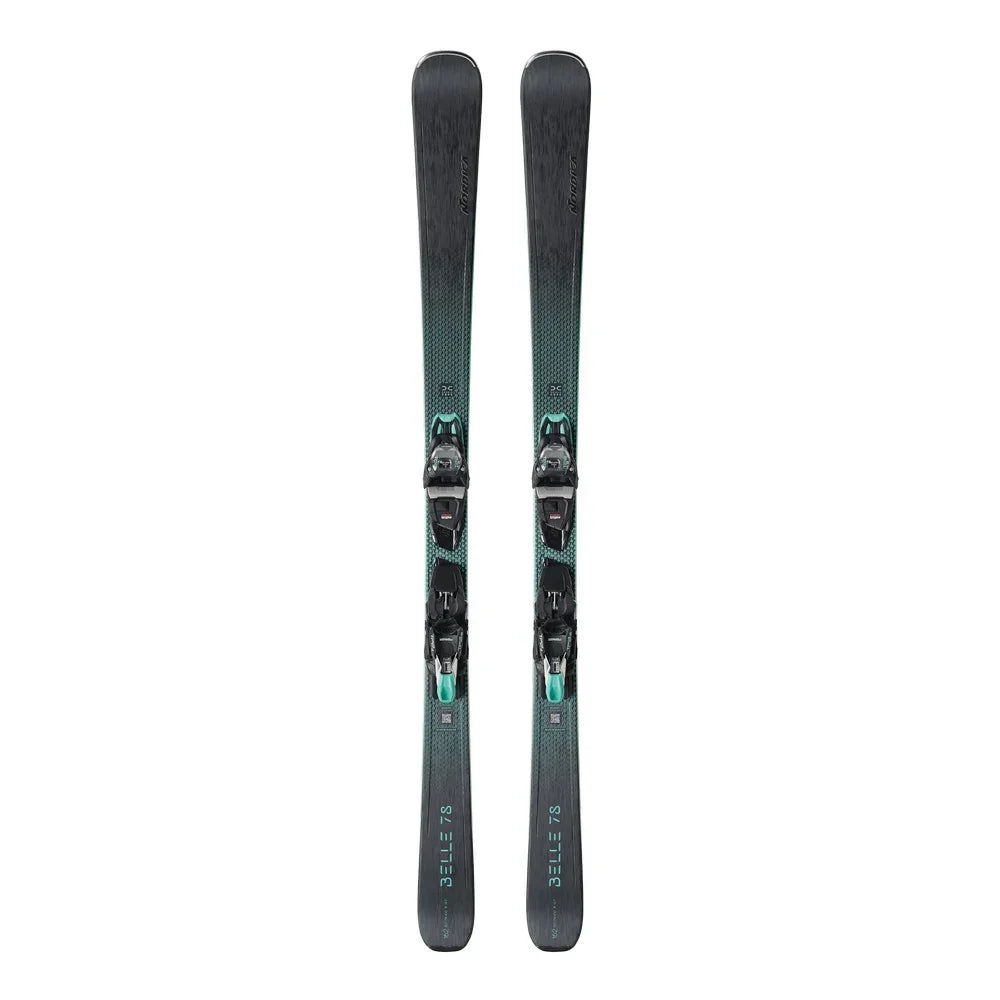 Nordica W's Belle DC 78 Alpine Skis + TP2 Light 11 FDT Bindings