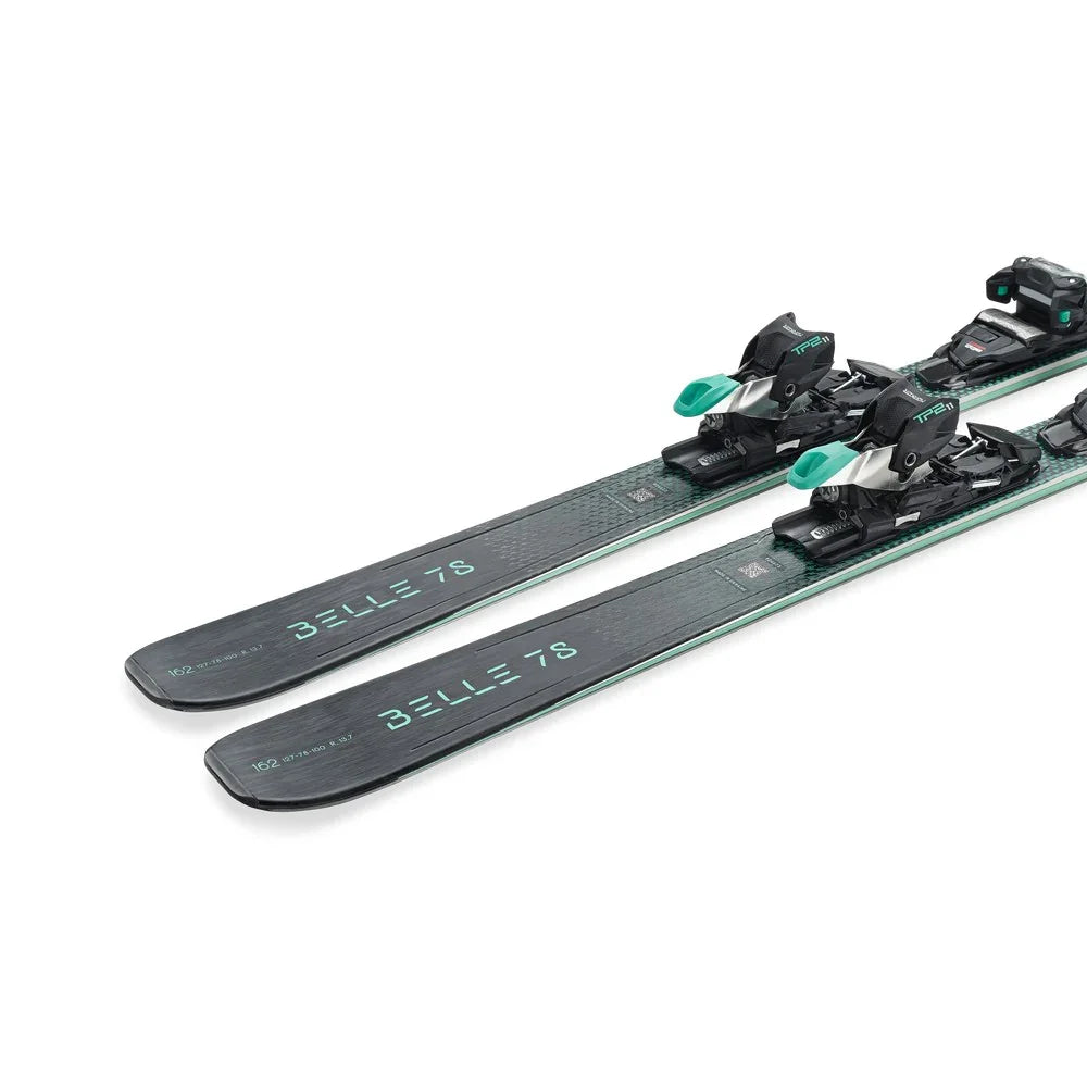 Nordica W's Belle DC 78 Alpine Skis + TP2 Light 11 FDT Bindings