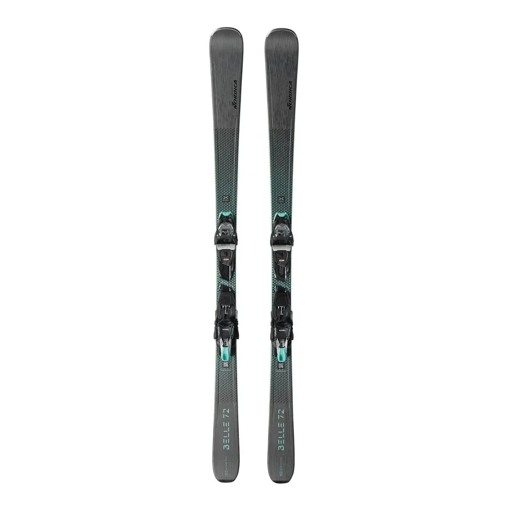 Skis alpins Nordica Belle DC 72 + fixations + TP2 Light 11 FDT (femmes)