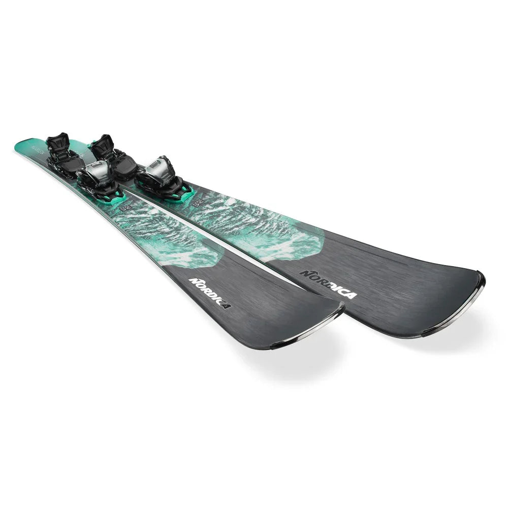 Nordica W's Wild Belle DC 84 FDT Alpine Skis + TP2 Light 11 Bindings