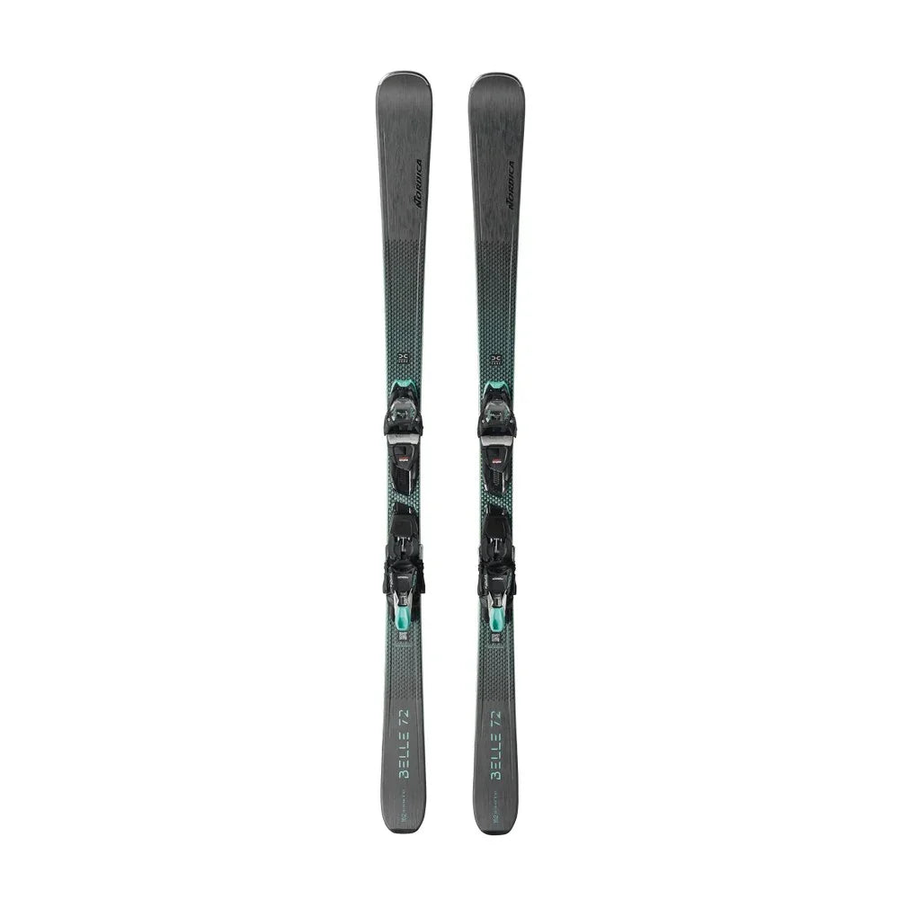 Nordica W's Belle DC 72 FDT Alpine Skis + TP2 LIGHT 11 Bindings