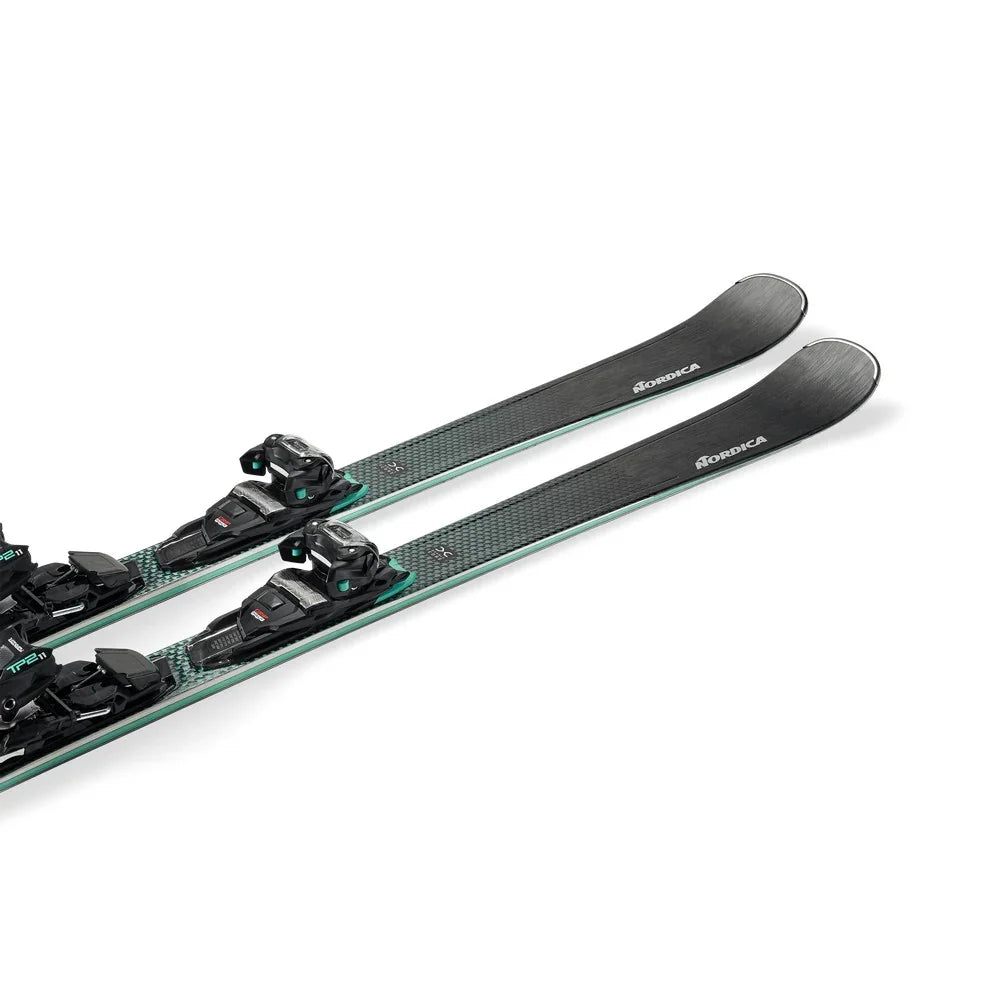 Nordica W's Belle DC 72 FDT Alpine Skis + TP2 LIGHT 11 Bindings