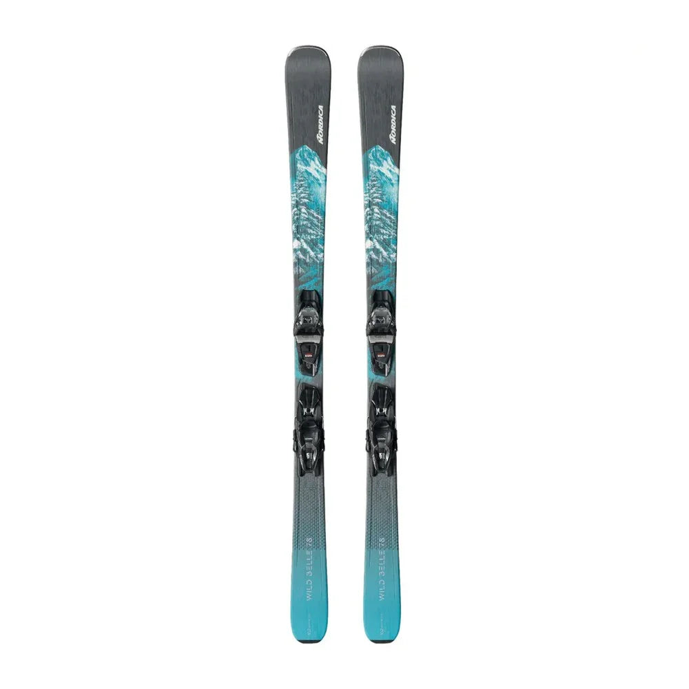 Nordica W's Wild Belle 78 CA Alpine Skis + TP2 Comp Bindings