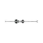 Skis alpins Nordica Wild Belle 74 + fixations TP2 Comp (femmes)