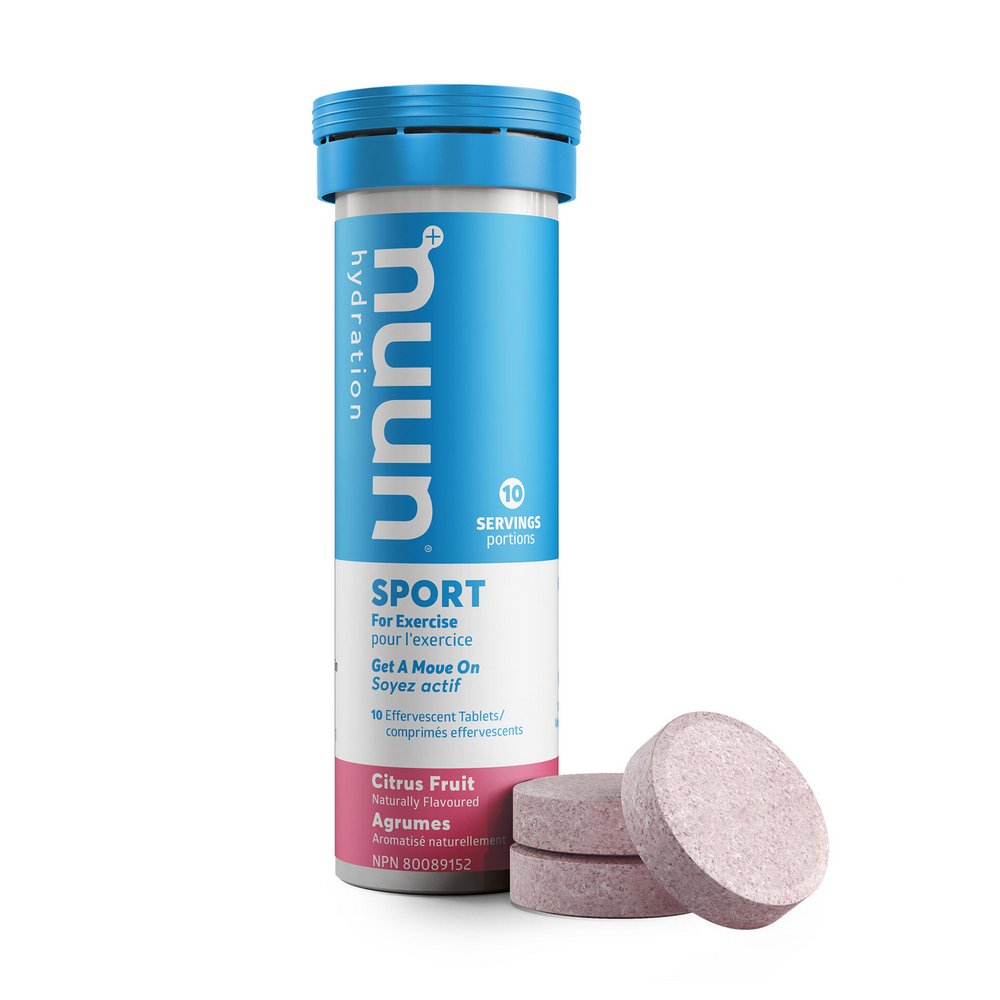 Nuun Sport Hydration Drink Tabs – Citrus Fruit