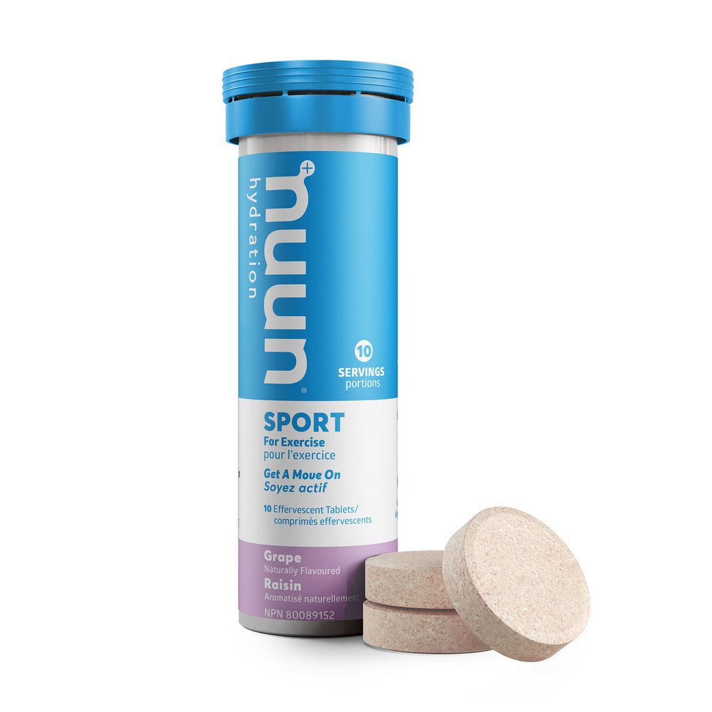 Pastilles d'hydratation Nuun Sport – Raisin