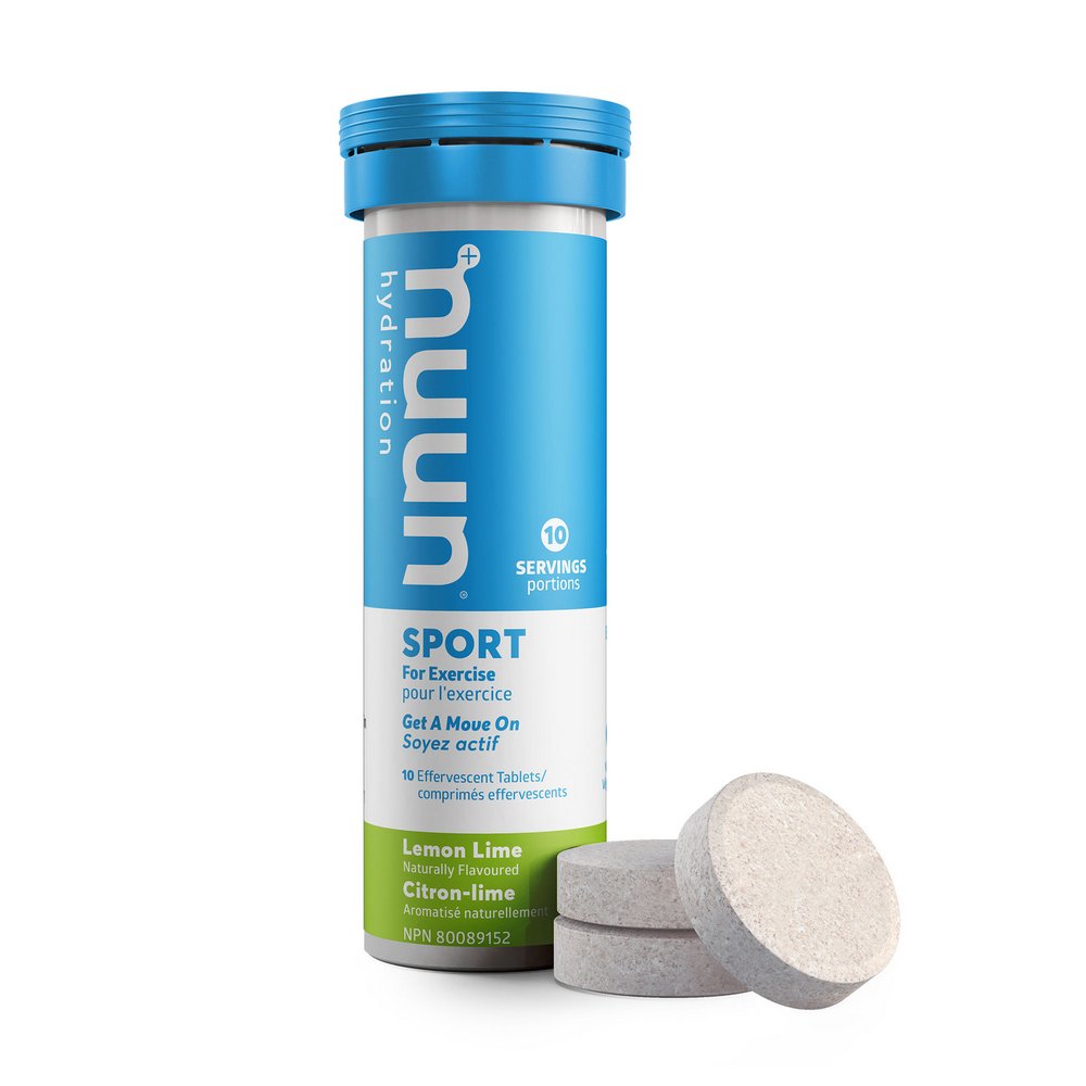Pastilles d'hydratation Nuun Sport – Citron-Lime