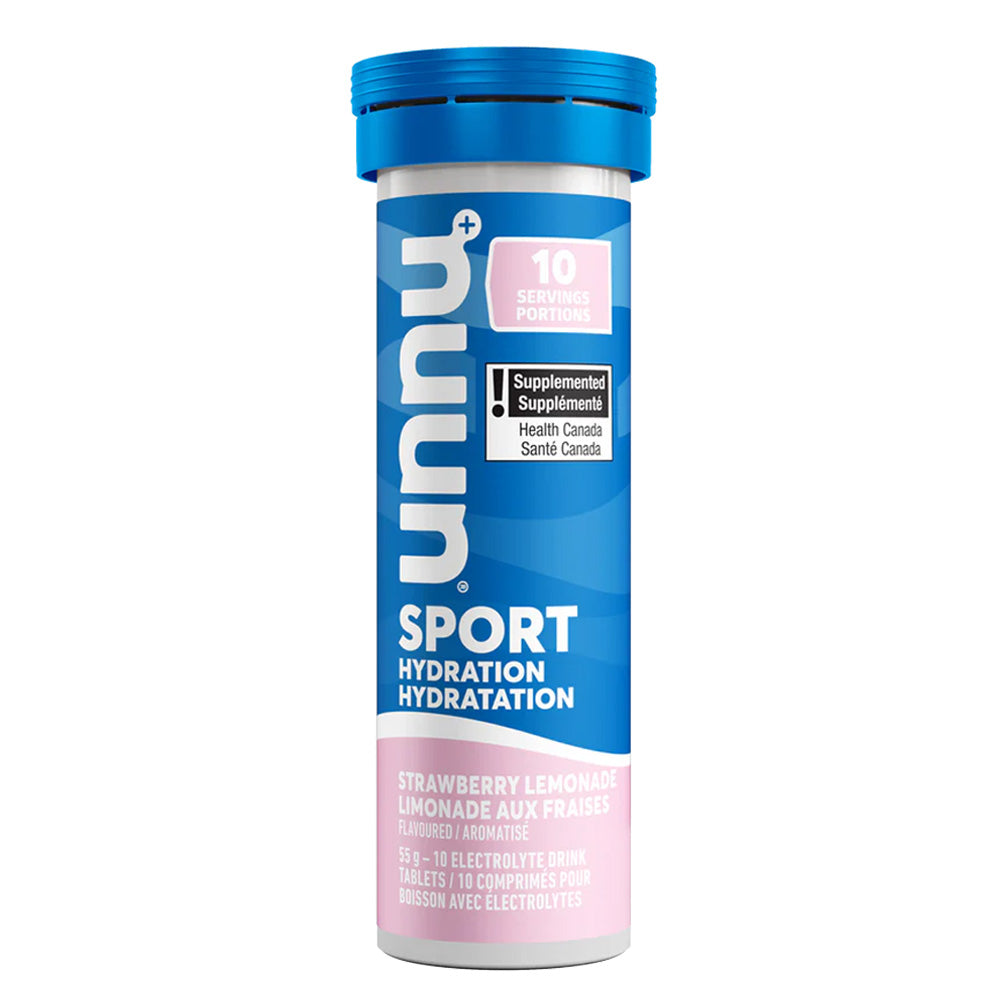Pastilles d'hydratation Nuun Sport – Limonade aux fraises