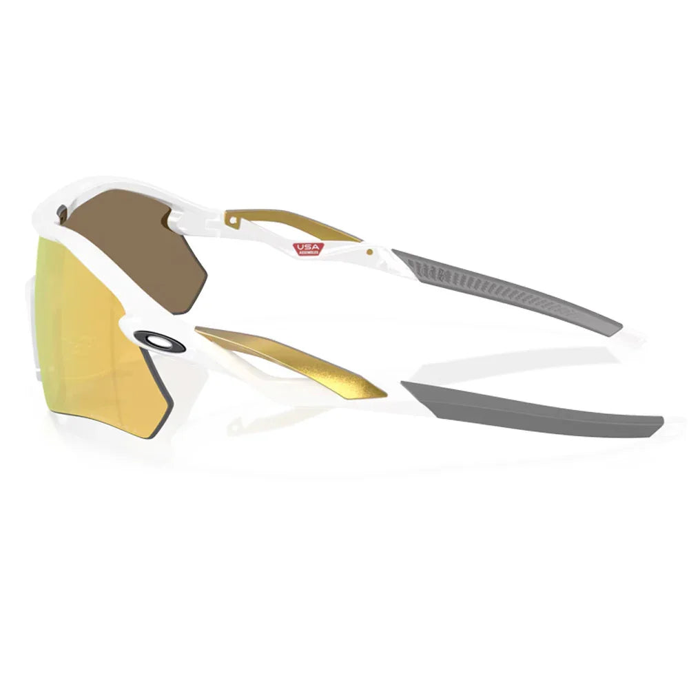 Lunettes de soleil Oakley Radar Plate – Lentille polarisée Prizm 24k