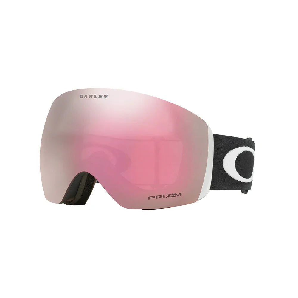 Lunettes de ski Oakley Flight Deck - noir mat avec lentille Prizm Hi Pink Iridium