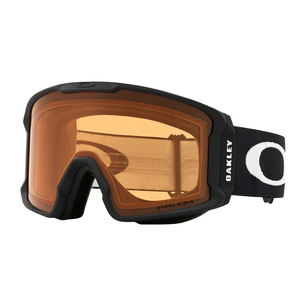 Oakley Line Miner Matte Black/Prizm Snow Persimmon Ski Goggles