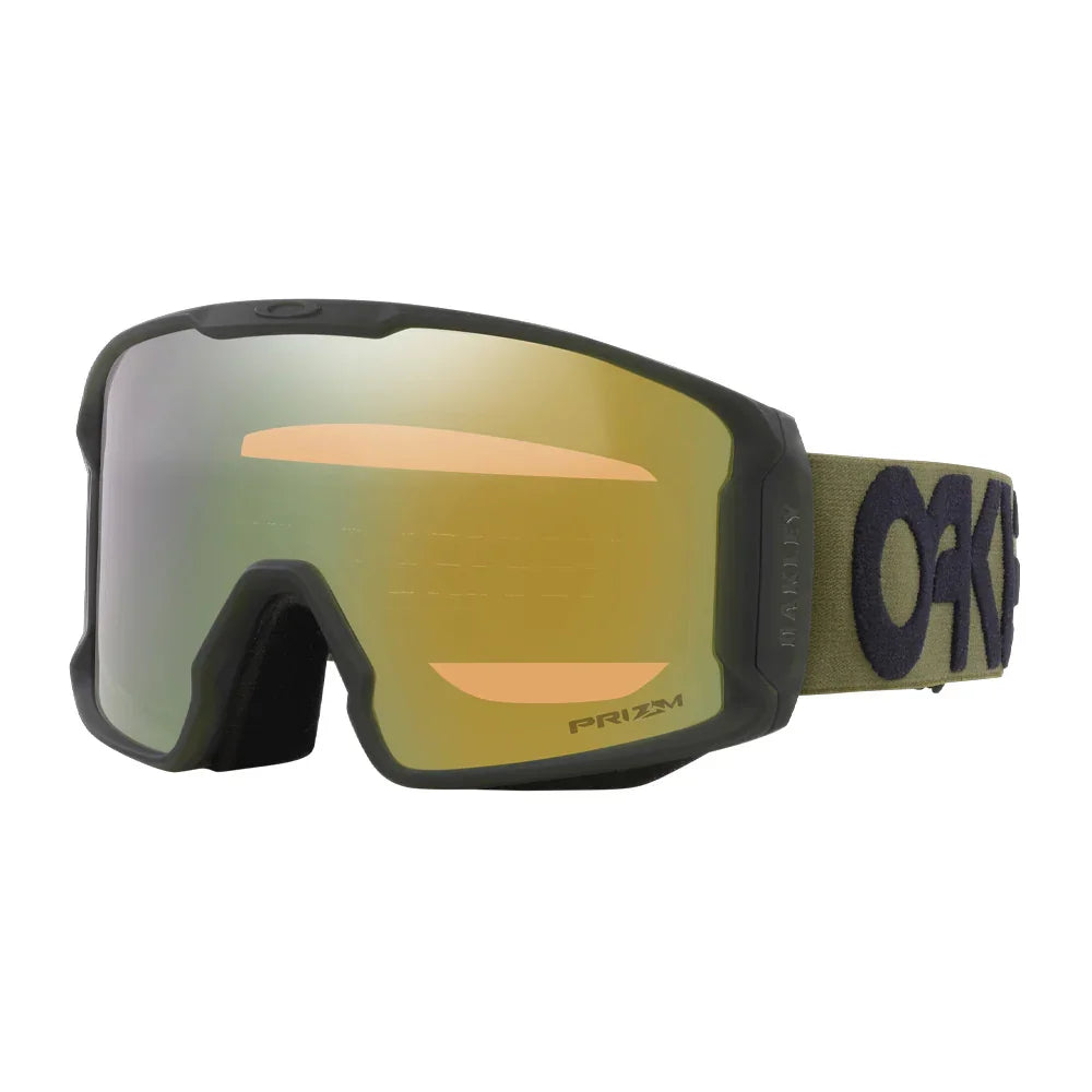 Oakley Line Miner L Snow Goggles- Prizm Sage Gold Iridium