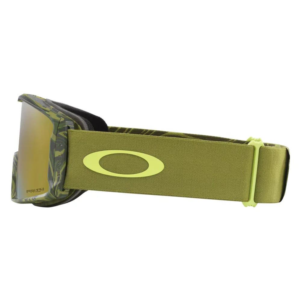 Lunettes de ski Oakley Line Miner L Jamie Anderson Signature – Prizm Sage Gold Iridium