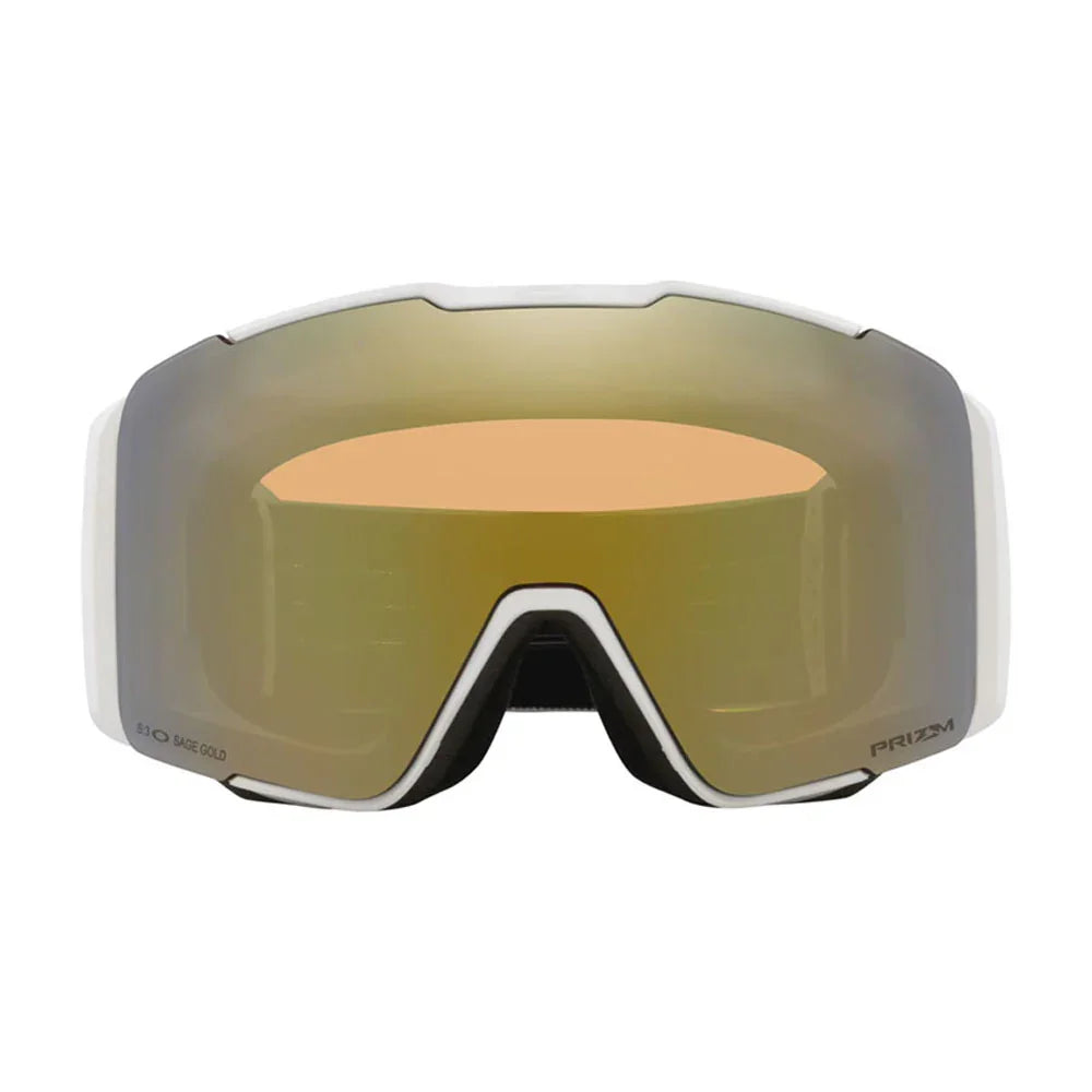 Oakley Line Miner Pro L Ski Goggles – Matte White Prizm Sapphire Iridium