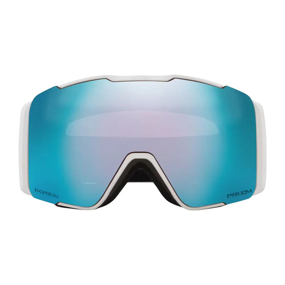 Lunettes des ski Oakley Line Miner Pro M – Matte White Prizm Sapphire Iridium