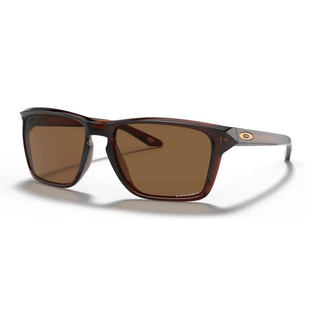 Lunettes de soleil Oakley Sylas avec lentilles Prizm Bronze - Polished Rootbeer