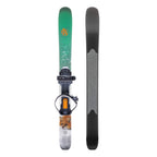 OAC Kids' POH 100 Skishoes with EA JR Universal Bindings