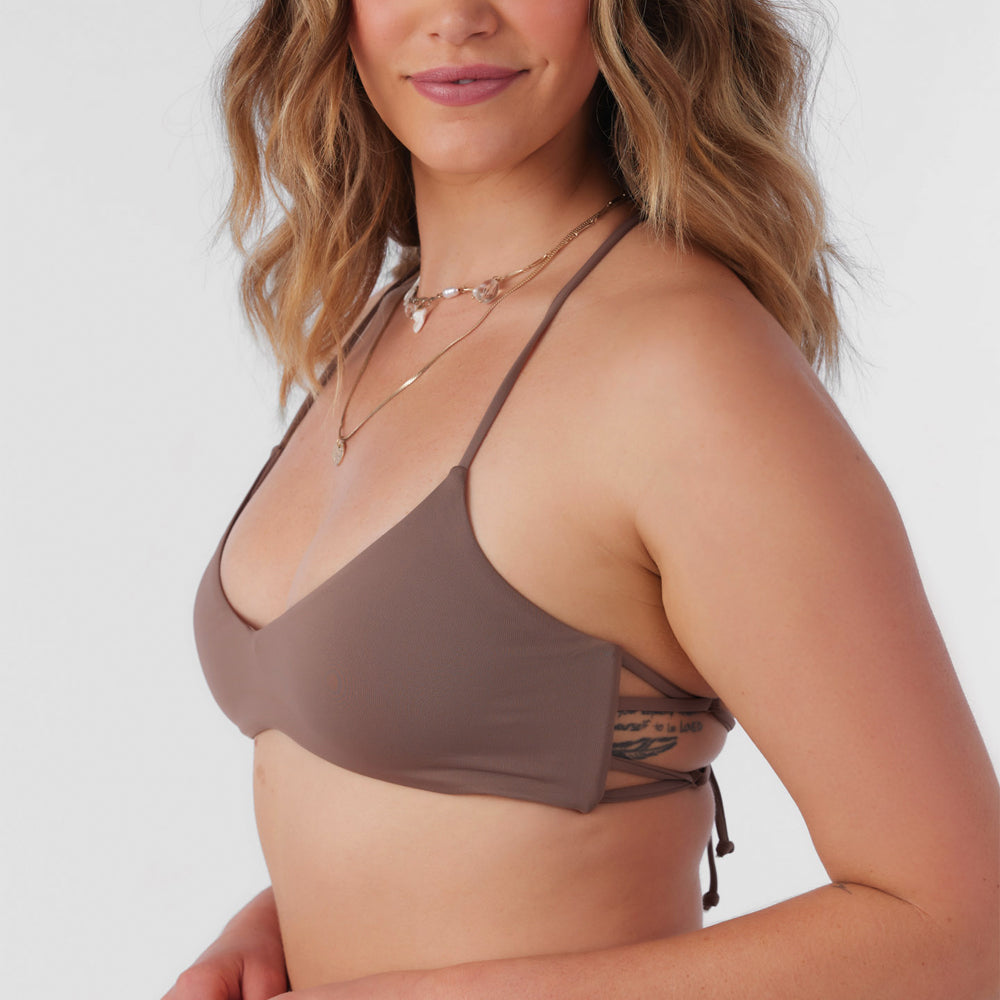 O'Neill W's Saltwater Solids Huntington Bikini Top