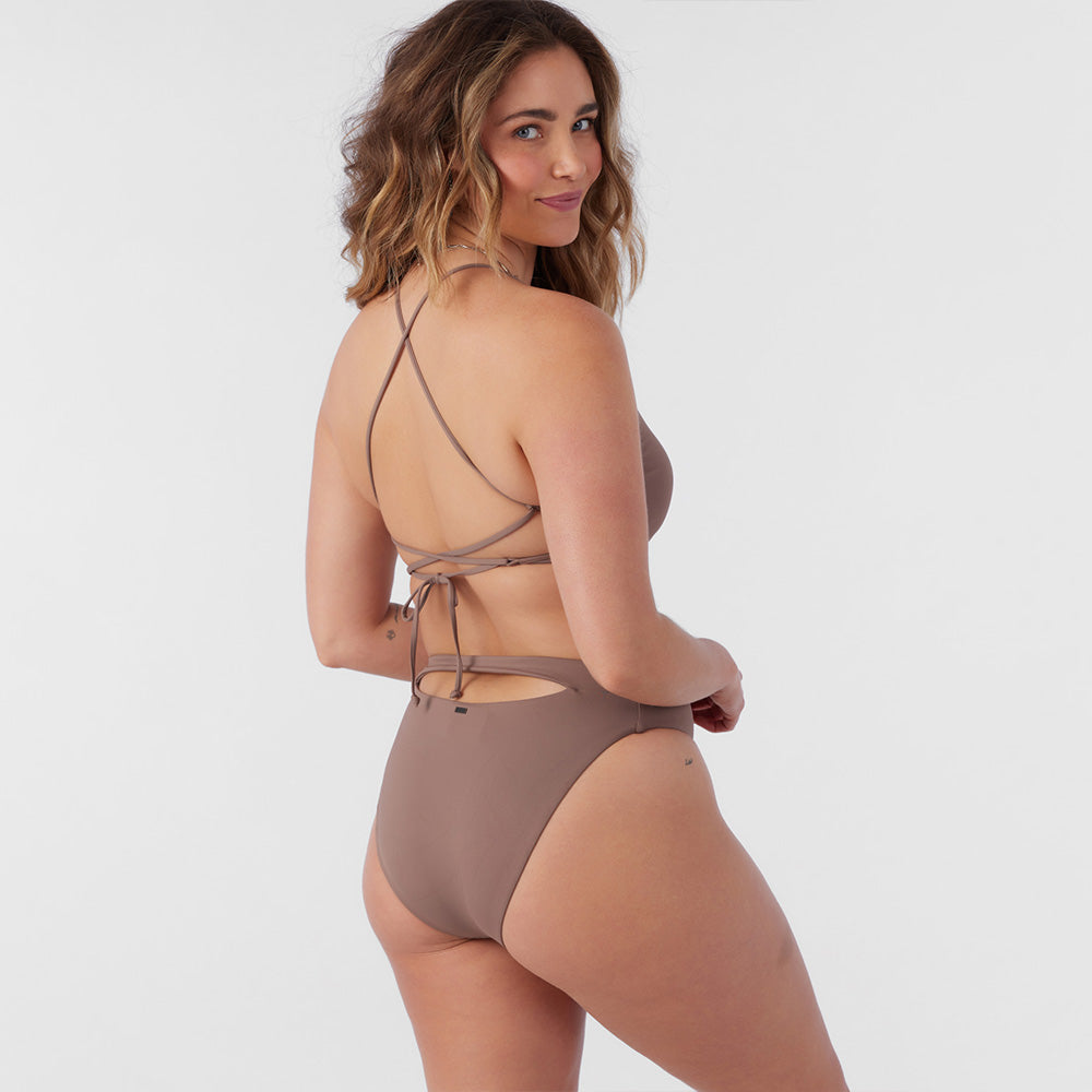 O'Neill W's Saltwater Solids Huntington Bikini Top