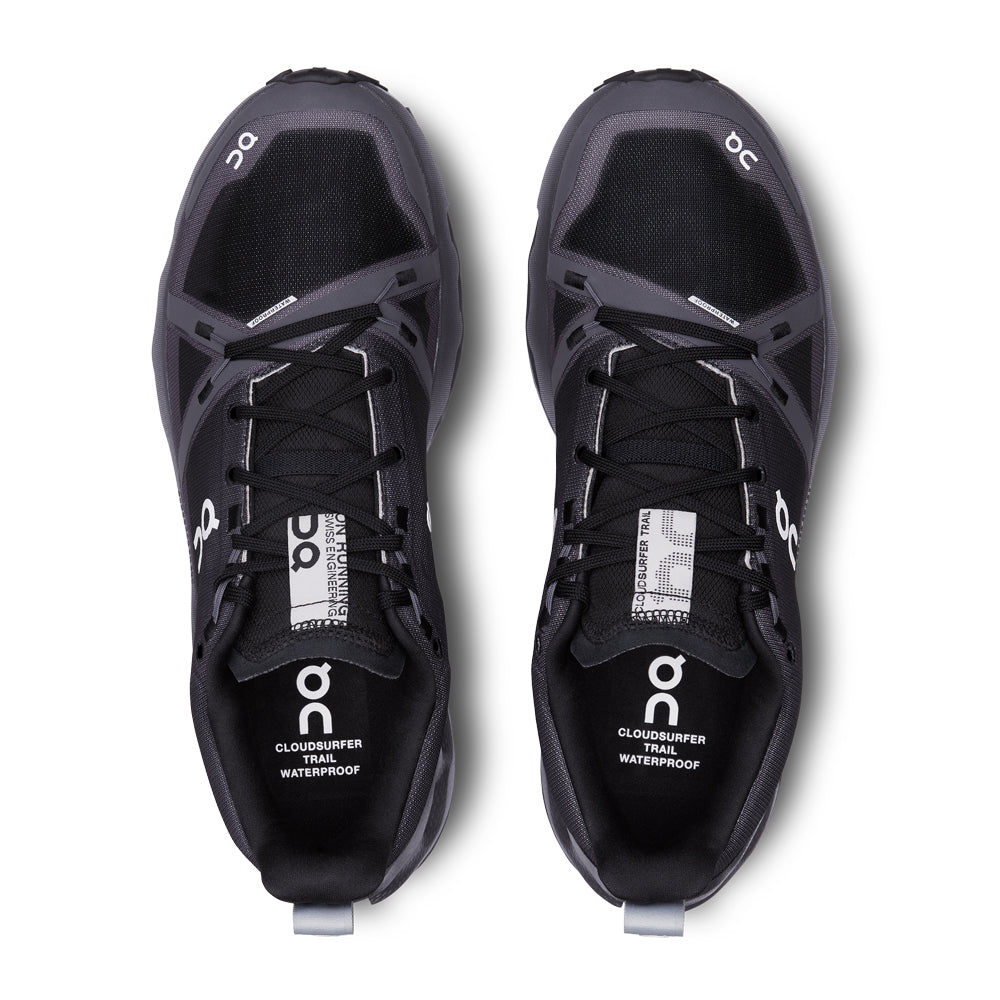 Souliers de course en sentier imperméables On Cloudsurfer Trail (hommes)