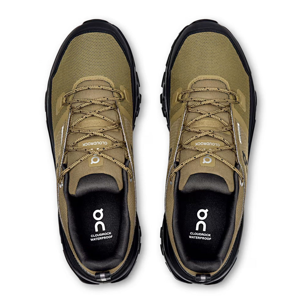 On M's Cloudrock Low Waterproof Hiking Shoes