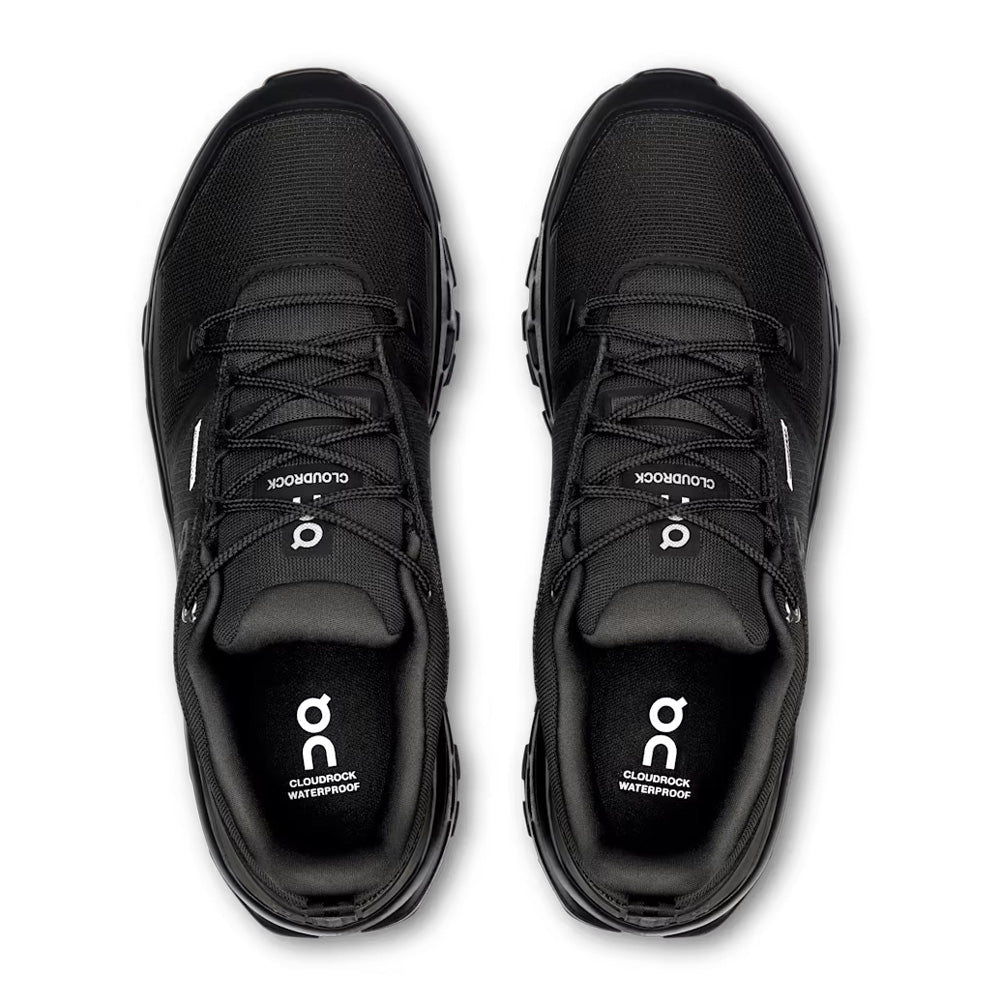 On M's Cloudrock Low Waterproof Hiking Shoes