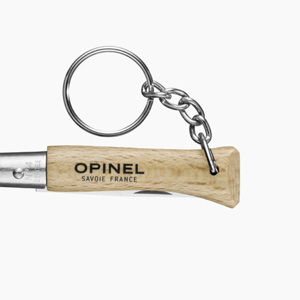 Opinel #4 Inox Knife Keychain