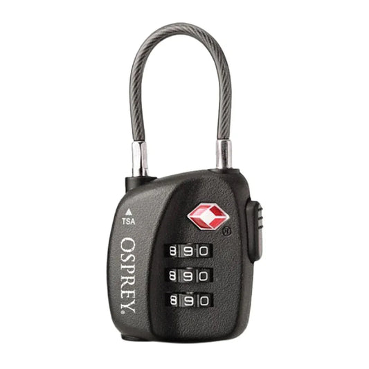 Cadenas à cable anti-vol Osprey TSA 3 Dial